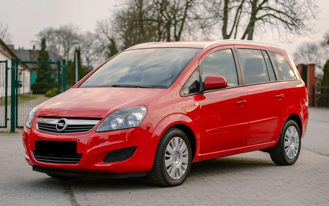 Opel Zafira cena 21900 przebieg: 148000, rok produkcji 2013 z Bolesławiec małe 301